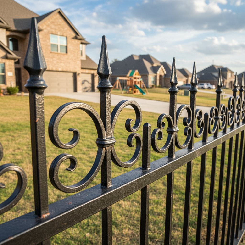 Metal Fence in Celina, TX - Image 3