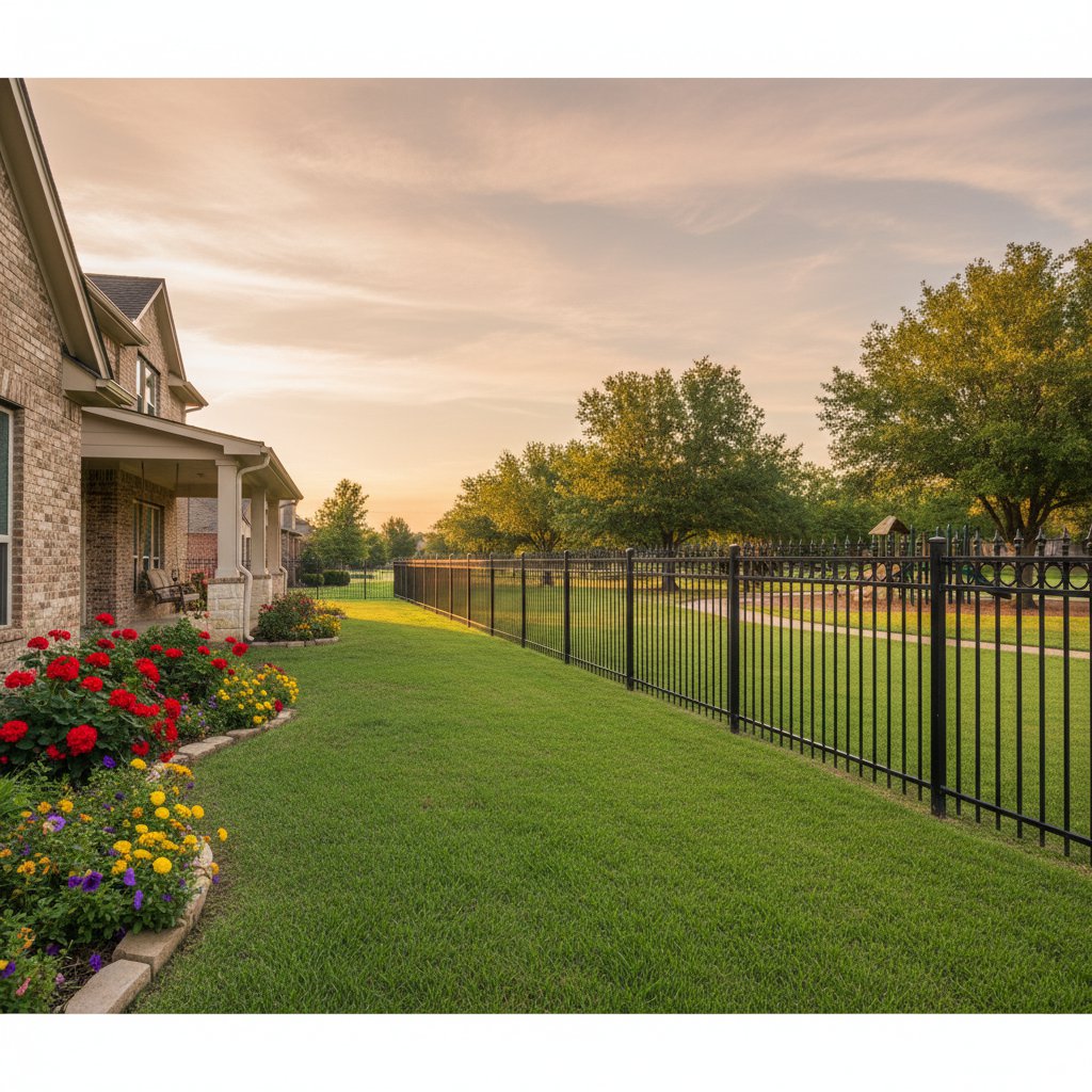 Wrought Iron Fence in Celina, TX - Image 2